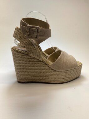 Sam Edelman Womens Vada Natural Espadrille Wedge Sandal Sz 9.5